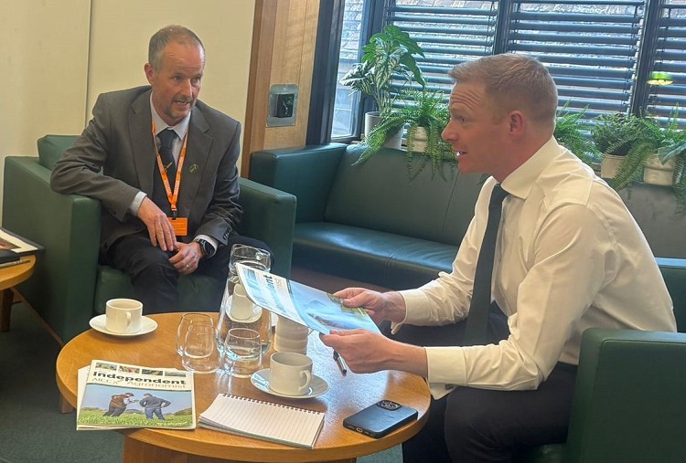 The CEO and Chairman meet Robbie Moore MP